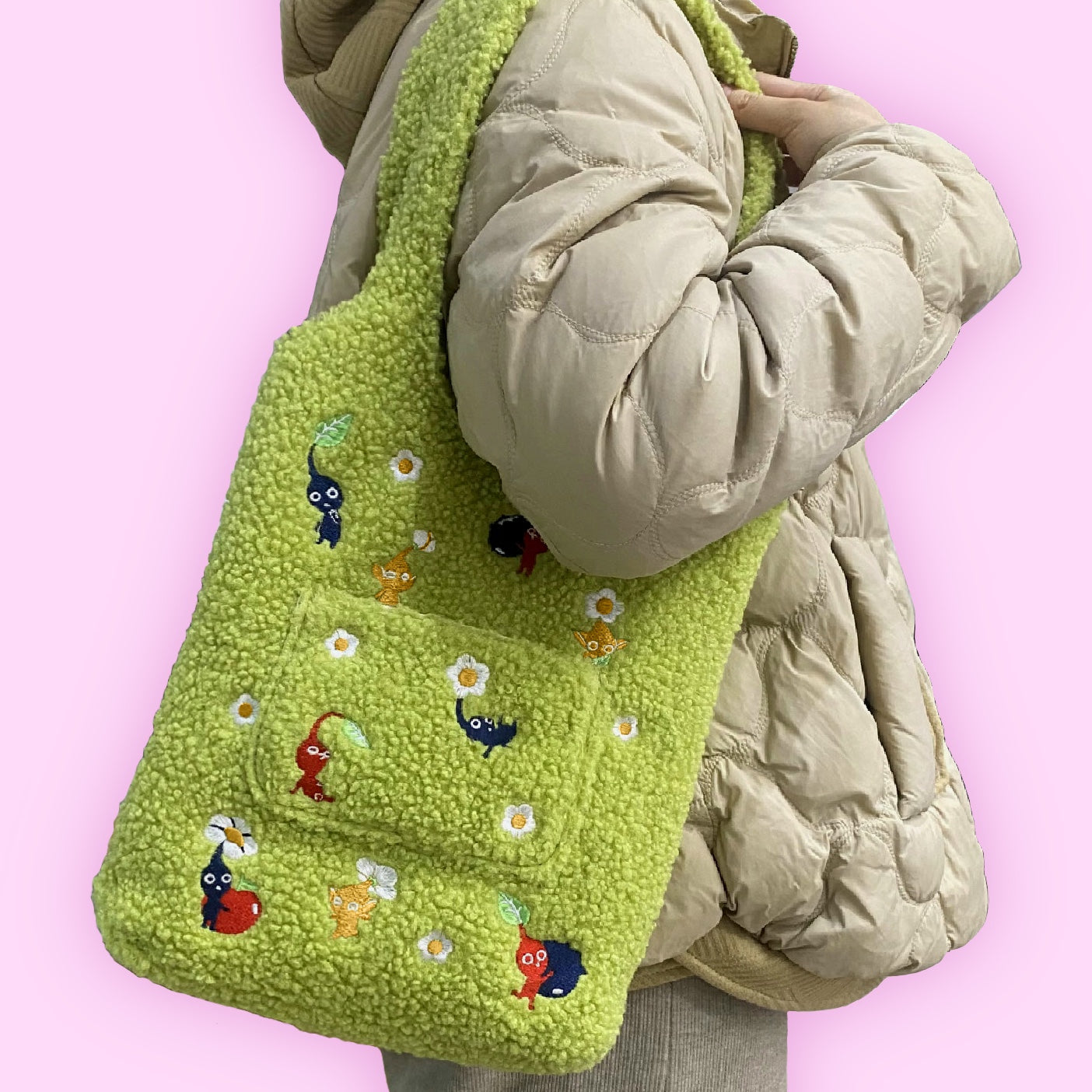 Sproutlings embroidered bag
