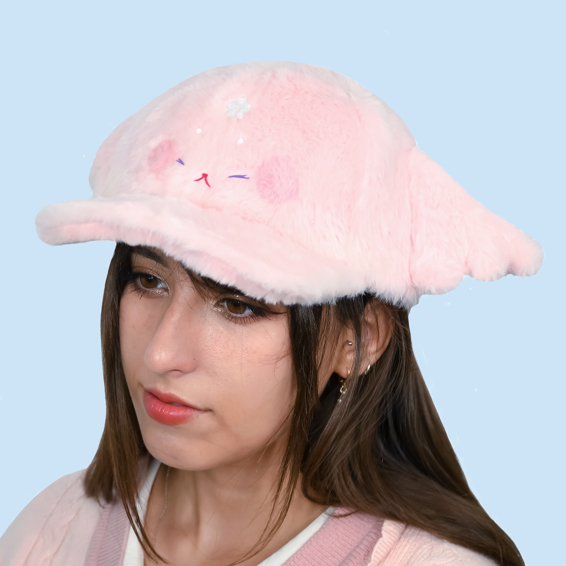 Scaramouche cat soft Genshin Impact bucket hat – Cloudy Day