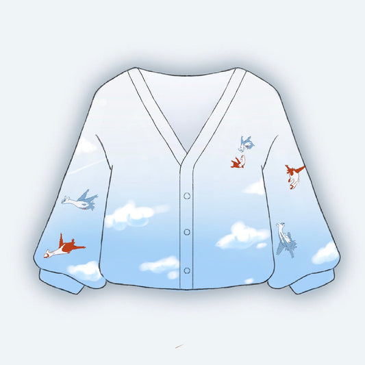Sky monsters Cardigan